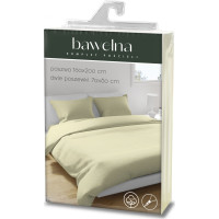 Bavlnené obliečky FASHION jednofarebné - béžové - 160x200 cm