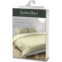 Bavlnené obliečky FASHION jednofarebné - béžové - 220x200 cm