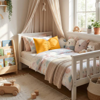 Dekoračný vankúš GLAM 30x50 cm - žltý