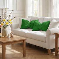 Dekoračný vankúš GLAM 30x50 cm - zelený