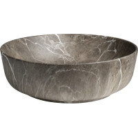 Sapho RONDEA keramické umývadlo na dosku Ø 41cm, breccia mramor AR445BM