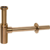 Sapho Umývadlový sifón 5/4", odpad 32mm, okrúhly, meď mat SI521