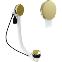 Polysan Vaňová súprava s napúšťaním, bovden, dĺžka 1200mm, zátka 72mm, zlato 71857.90