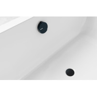 Polysan Vaňová súprava s napúšťaním, bovden, dĺžka 600mm, zátka 72mm, gun metal 71851.60