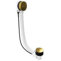 Polysan Vaňová súprava, bovden, dĺžka 1000mm, zátka 72mm, zlato mat 71854.91