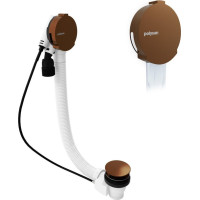 Polysan Vaňová súprava s napúšťaním, bovden, dĺžka 1000mm, zátka 72mm, meď mat 71855.70