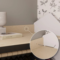 BusyKids Šatníková skriňa biela