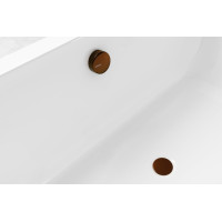 Polysan Vaňová súprava, bovden, dĺžka 600mm, zátka 72mm, meď mat 71850.70