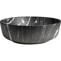 Sapho RONDEA keramické umývadlo na dosku Ø 41cm, carnico mramor AR445CM