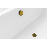 Polysan Vaňová súprava, bovden, dĺžka 1200mm, zátka 72mm, zlato mat 71856.91