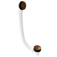 Polysan Vaňová súprava bez napúšťania, click-clack, dĺžka 1200mm, zátka 72mm, meď mat 71858.70