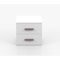 Nočný stolík SMYK - biely (viac variant)