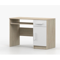 Písací stôl SMYK - dub sonoma/biely (viac variant)