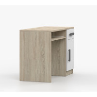 Písací stôl SMYK - dub sonoma/biely (viac variant)