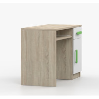 Písací stôl SMYK - dub sonoma/biely (viac variant)