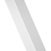 Kovová barová stolička FLINT White - biela