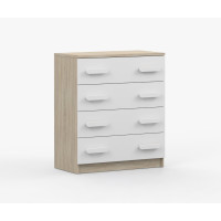 Komoda SMYK - dub sonoma/biela (viac variant)