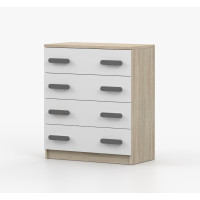 Komoda SMYK - dub sonoma/biela (viac variant)