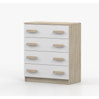 Komoda SMYK - dub sonoma/biela (viac variant)