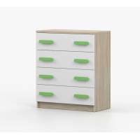 Komoda SMYK - dub sonoma/biela (viac variant)