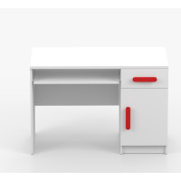 Písací stôl SMYK - biely (viac variant)