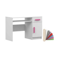 Písací stôl SMYK - biely (viac variant)