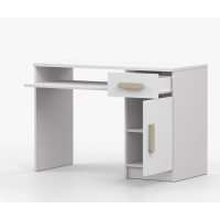 Písací stôl SMYK - biely (viac variant)