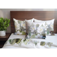 Saténové obliečky NOBILE Lekná - biele - 140x200 cm