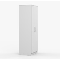 Šatníková skriňa SMYK 80 - biela (viac variant)