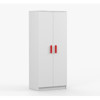 Šatníková skriňa SMYK 80 - biela (viac variant)