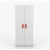 Šatníková skriňa SMYK 80 - biela (viac variant)