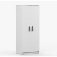 Šatníková skriňa SMYK 80 - biela (viac variant)