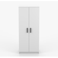 Šatníková skriňa SMYK 80 - biela (viac variant)