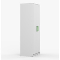 Šatníková skriňa SMYK 80 - biela (viac variant)