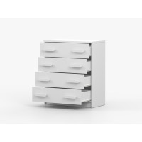 Komoda SCOUT - biela (8 variant)