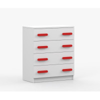 Komoda SCOUT - biela (8 variant)