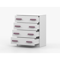 Komoda SCOUT - biela (8 variant)