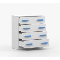 Komoda SCOUT - biela (8 variant)