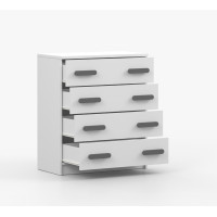 Komoda SCOUT - biela (8 variant)