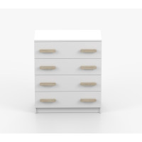 Komoda SCOUT - biela (8 variant)