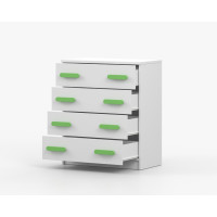 Komoda SCOUT - biela (8 variant)