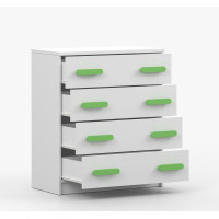 Komoda SCOUT - biela (8 variant)