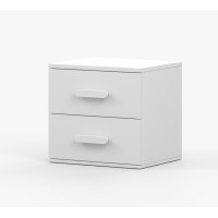 Nočný stolík SCOUT - biely (8 variant)