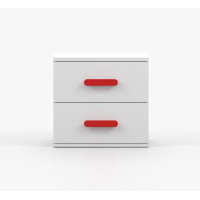 Nočný stolík SCOUT - biely (8 variant)