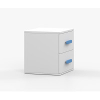 Nočný stolík SCOUT - biely (8 variant)