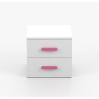 Nočný stolík SCOUT - biely (viac variant)