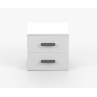 Nočný stolík SCOUT - biely (8 variant)