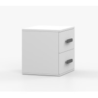 Nočný stolík SCOUT - biely (8 variant)