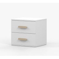 Nočný stolík SCOUT - biely (8 variant)