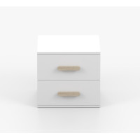 Nočný stolík SCOUT - biely (8 variant)